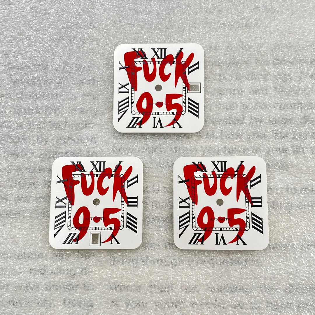 DIY Square 27mm Custom Watch Dial No Logo No Luminous Suitable for NH35 Movement Watch Parts
DIY Square 27mm Custom Watch Dial No Logo No Luminous Suitable for NH35 Movement Watch Parts