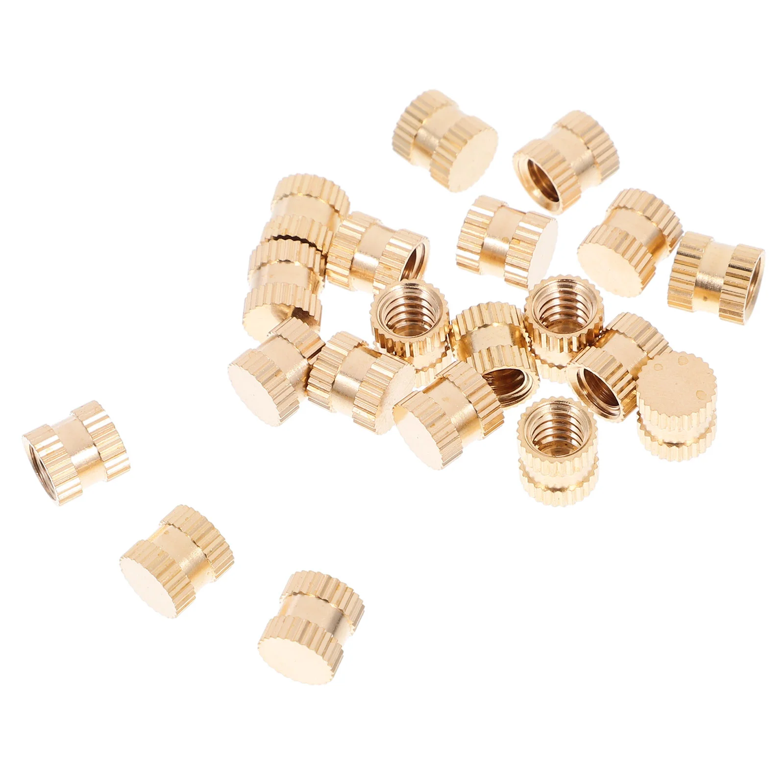 20 Pcs Knurled Nut Brass Threaded Insert Inserts for Wood Replacement Nuts Embedment 3D Printers Heat
20 Pcs Knurled Nut Brass Threaded Insert Inserts for Wood Replacement Nuts Embedment 3D Printers Heat