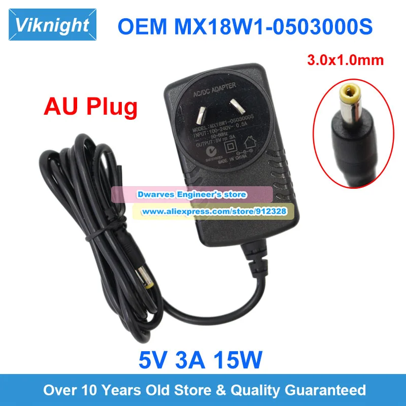 Вилка AU OEM 5 В 3 А 15 Вт Адаптер переменного/постоянного тока MX18W1- 0503000 S Зарядное устройство для ноутбука с маленькими наконечниками 3,0x1,0 мм, универсальный блок питания
Вилка AU OEM 5 В 3 А 15 Вт Адаптер переменного/постоянного тока MX18W1- 0503000 S Зарядное устройство для ноутбука с маленькими наконечниками 3,0x1,0 мм, универсальный блок питания