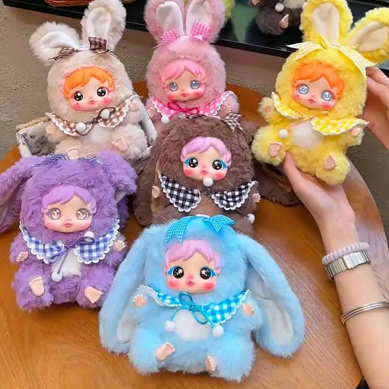 Плюшевые игрушки серии Amy Aimi Bunny Blind Box, можно случайным образом 180 ° И 360° ° Вращающиеся глаза, милые куклы, подвеска на рюкзак, загадочная коробка, забавный подарок 
Плюшевые игрушки серии Amy Aimi Bunny Blind Box, можно случайным образом 180 ° И 360° ° Вращающиеся глаза, милые куклы, подвеска на рюкзак, загадочная коробка, забавный подарок