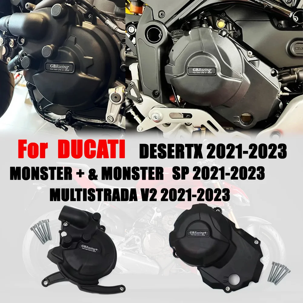 For Ducati Multistrada V2 DesertX 2021-2024 Monster + & Monster SP 2021-2023 Motorcycle Engine Protection Cover Accessories
For Ducati Multistrada V2 DesertX 2021-2024 Monster + & Monster SP 2021-2023 Motorcycle Engine Protection Cover Accessories