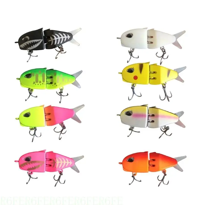 R6FE Fishing Baits Wobblers Muti-Section Jointed Casting Lures Treble Hook Crankbait
R6FE Fishing Baits Wobblers Muti-Section Jointed Casting Lures Treble Hook Crankbait