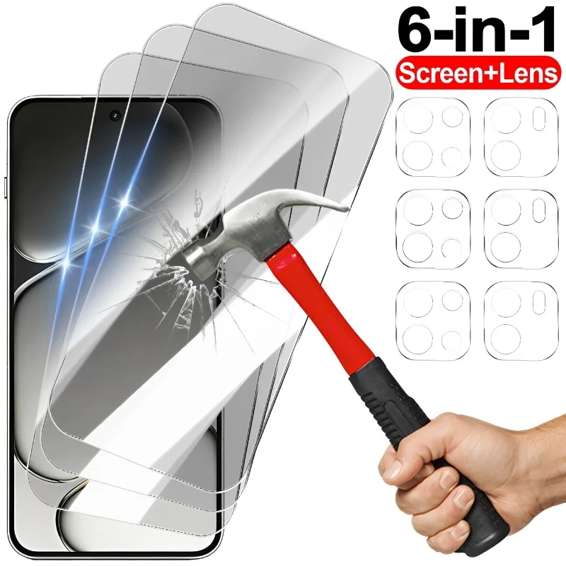 6in1 Full Cover Tempered Glass Len Protectors for OnePlus Nord 6/CE6 Back Camera Lens with HD Clear Screen Protective Films
6in1 Full Cover Tempered Glass Len Protectors for OnePlus Nord 6/CE6 Back Camera Lens with HD Clear Screen Protective Films
