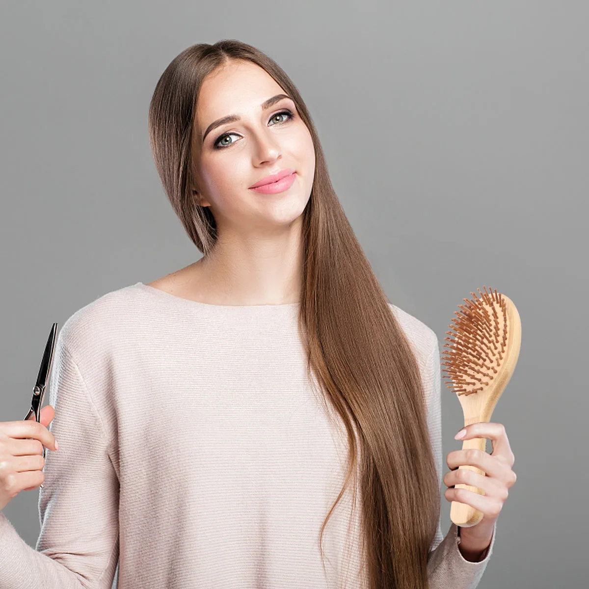 Bamboo Scalp Comb Large Massage Brush Detangling Hair Comb Lightweight Portable For Curly Hair Accessories
Bamboo Scalp Comb Large Massage Brush Detangling Hair Comb Lightweight Portable For Curly Hair Accessories
