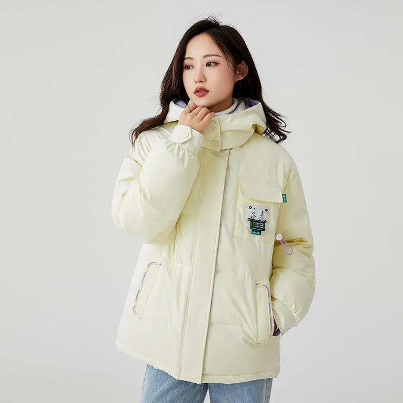 2023 New Women Down Cotton Coat Winter Jacket Female Short Parkas Loose Thick Warm Outwear Hooded Leisure Time Fashion Overcoat
2023 New Women Down Cotton Coat Winter Jacket Female Short Parkas Loose Thick Warm Outwear Hooded Leisure Time Fashion Overcoat