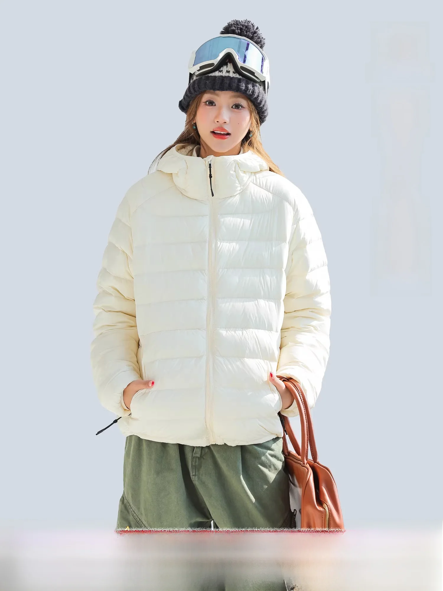 ort Quilted White Du down Jaet Women's Winter Coat with Hood Biscuit Warmth Commute Sle Loose Fit Neutral Color
ort Quilted White Du down Jaet Women's Winter Coat with Hood Biscuit Warmth Commute Sle Loose Fit Neutral Color