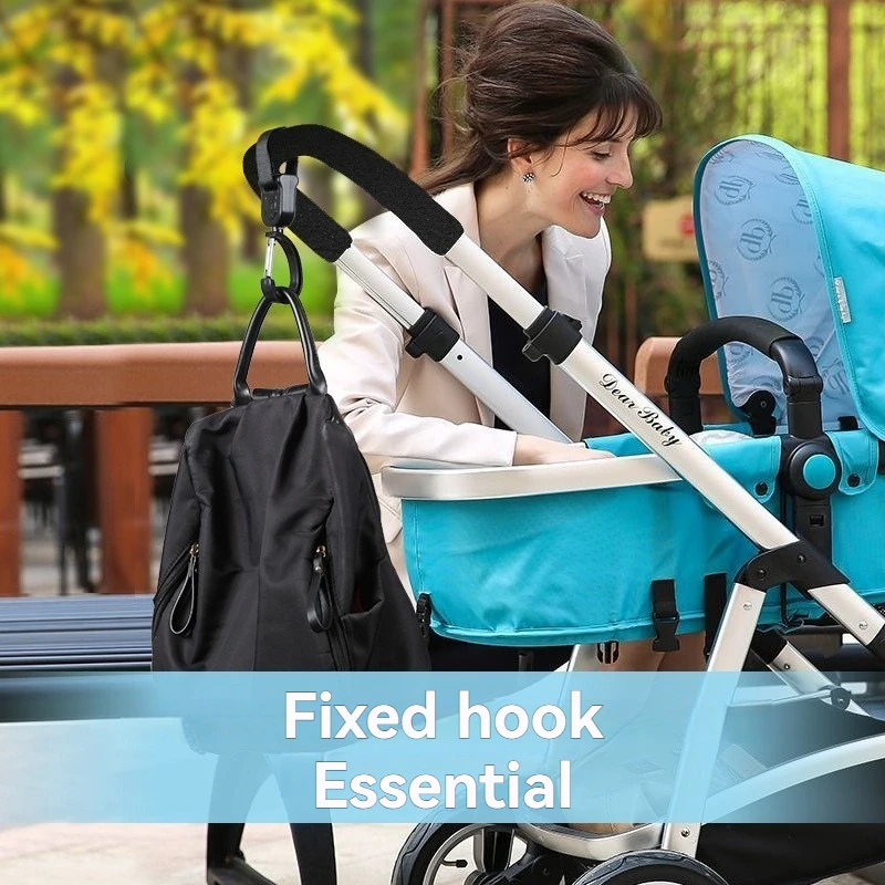 360° Rotating Stroller Hook, Strong Velcro, Baby Buggy Hook, Kids Pushchair Accessory, Fits All Strollers
360° Rotating Stroller Hook, Strong Velcro, Baby Buggy Hook, Kids Pushchair Accessory, Fits All Strollers