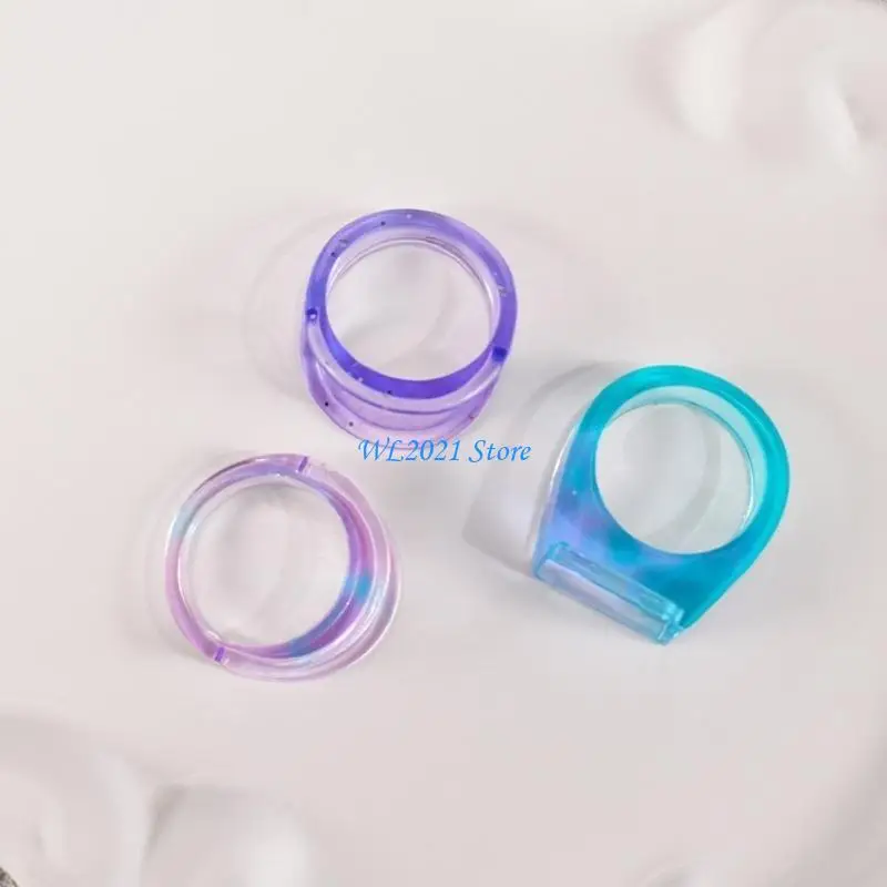 G5GC Craft Lovers' Silicone Ring Molds Epoxy Resin Ring Molds Set of 3 Linked Silicone Cavities for Jewelry Making
G5GC Craft Lovers' Silicone Ring Molds Epoxy Resin Ring Molds Set of 3 Linked Silicone Cavities for Jewelry Making