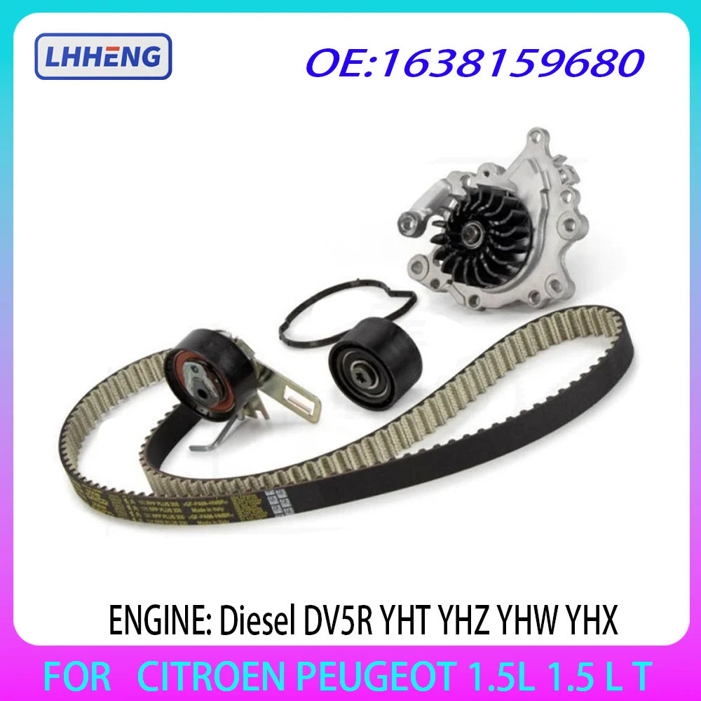 ENGINE PARTS Water Pump & Timing Belt Kit For Diesel DV5R CITROEN PEUGEOT 1.5L 1.5 L T HDI YHT YHZ YHW YHX 1628925680 1628925780
ENGINE PARTS Water Pump & Timing Belt Kit For Diesel DV5R CITROEN PEUGEOT 1.5L 1.5 L T HDI YHT YHZ YHW YHX 1628925680 1628925780