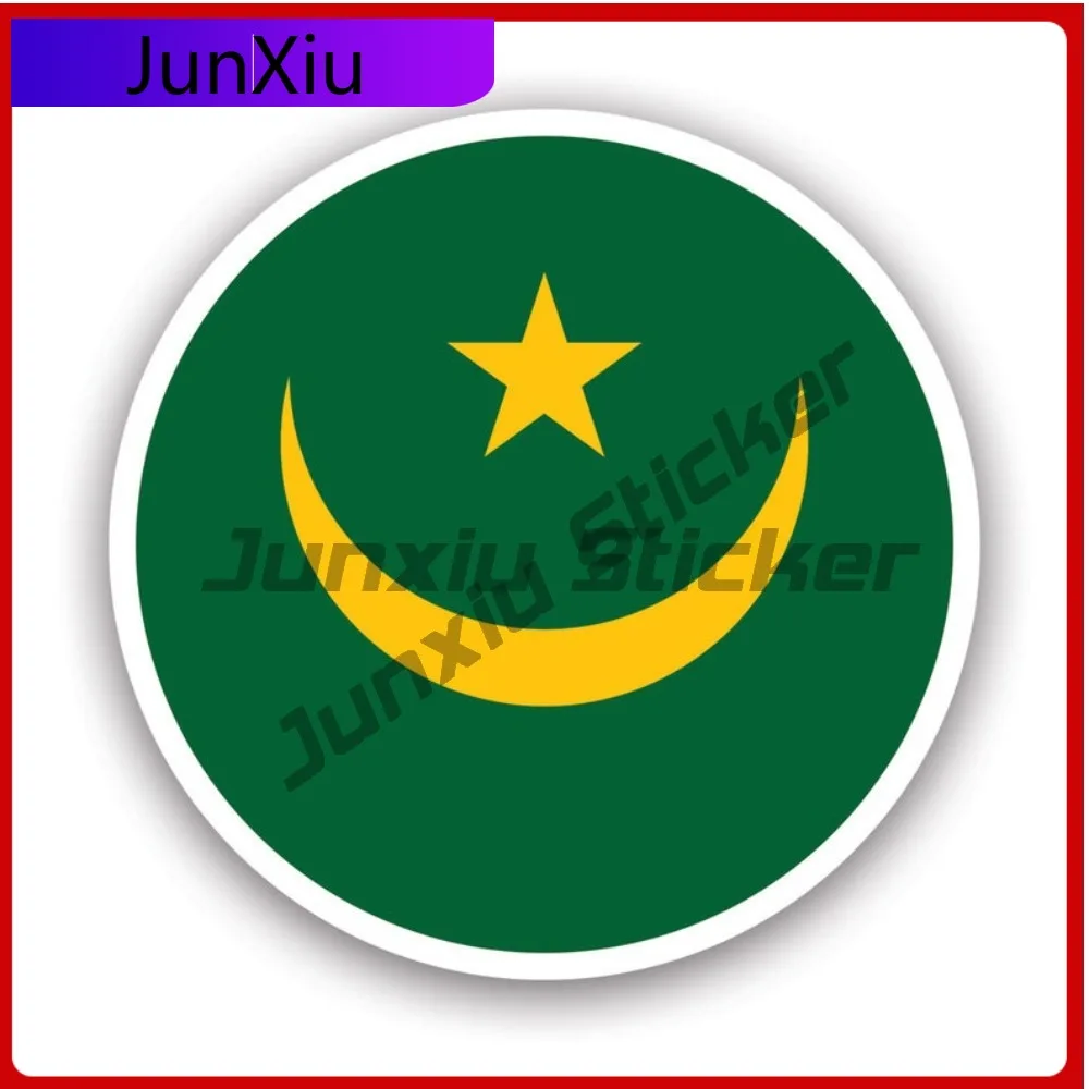 Round Mauritanian Flag Sticker Creative Decals State Flag Patriotic Car Sticker Vinyl Decal Waterproof Durable Sun Resistant For
Round Mauritanian Flag Sticker Creative Decals State Flag Patriotic Car Sticker Vinyl Decal Waterproof Durable Sun Resistant For