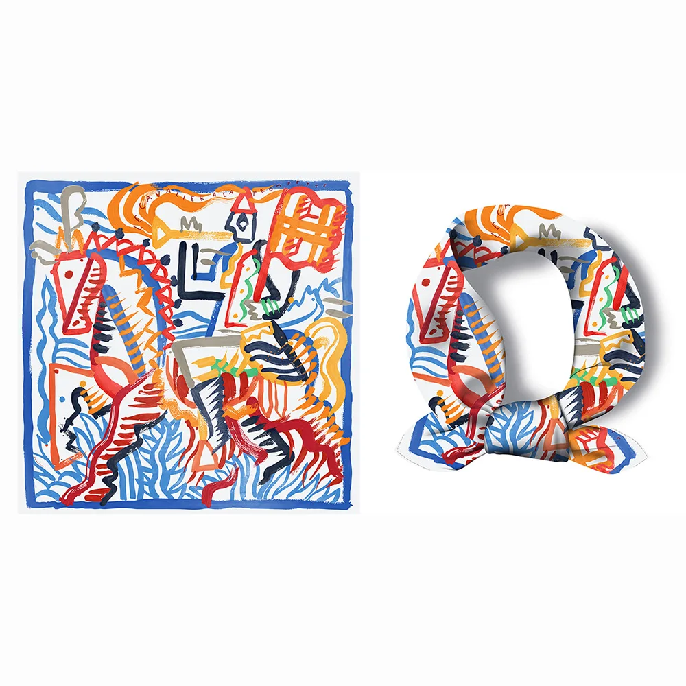 Spring Summer New Hand-Painted Women's Twill Silk Decorative Small Square Scarf Necktie Winter Warm Polyester Fiber
Spring Summer New Hand-Painted Women's Twill Silk Decorative Small Square Scarf Necktie Winter Warm Polyester Fiber