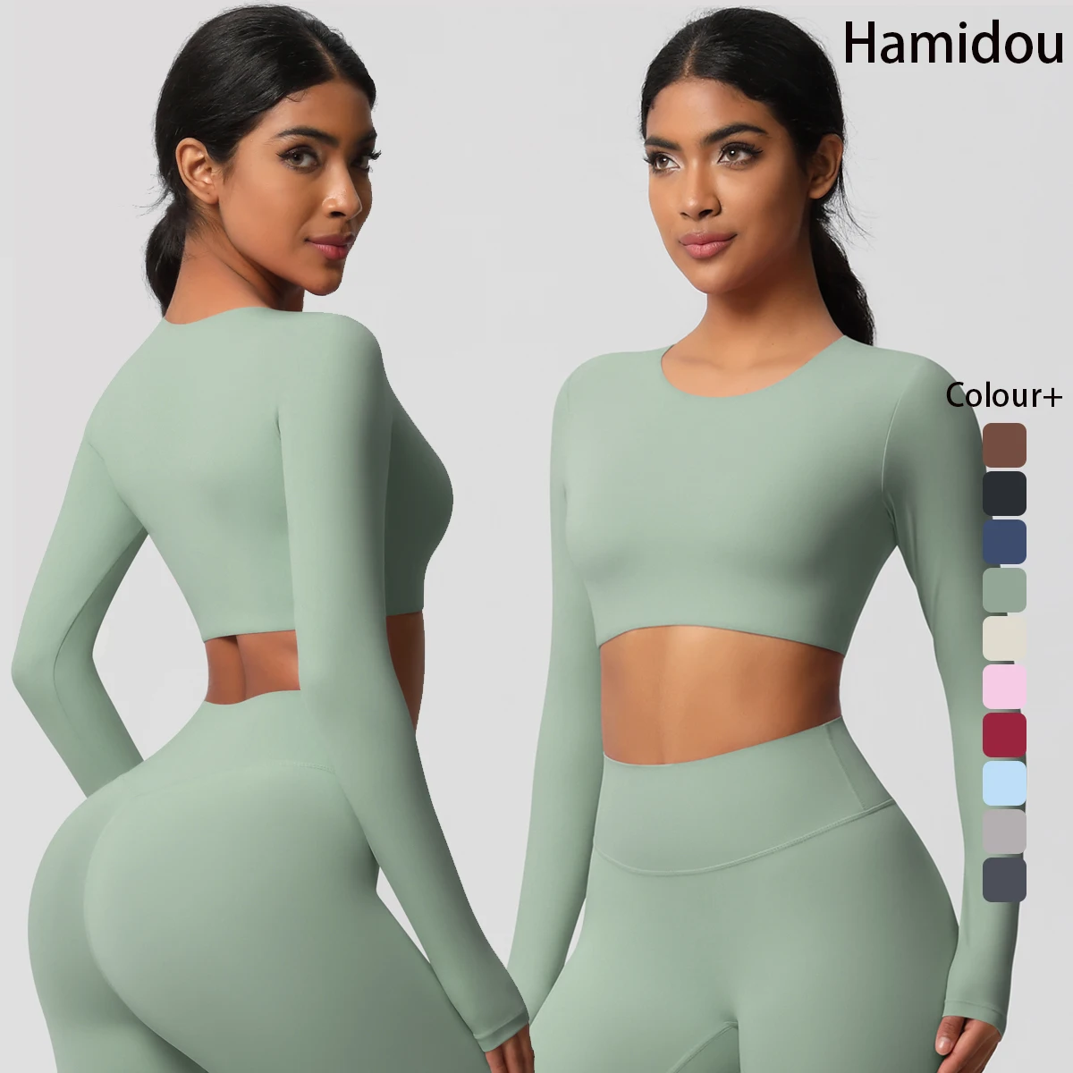 1 Piece Ladies Solid Colour Nylon Tight Yoga Long Sleeve Gym Exercise Slimming High Stretch Exercise Top Yoga Shape Long Sleeve
1 Piece Ladies Solid Colour Nylon Tight Yoga Long Sleeve Gym Exercise Slimming High Stretch Exercise Top Yoga Shape Long Sleeve