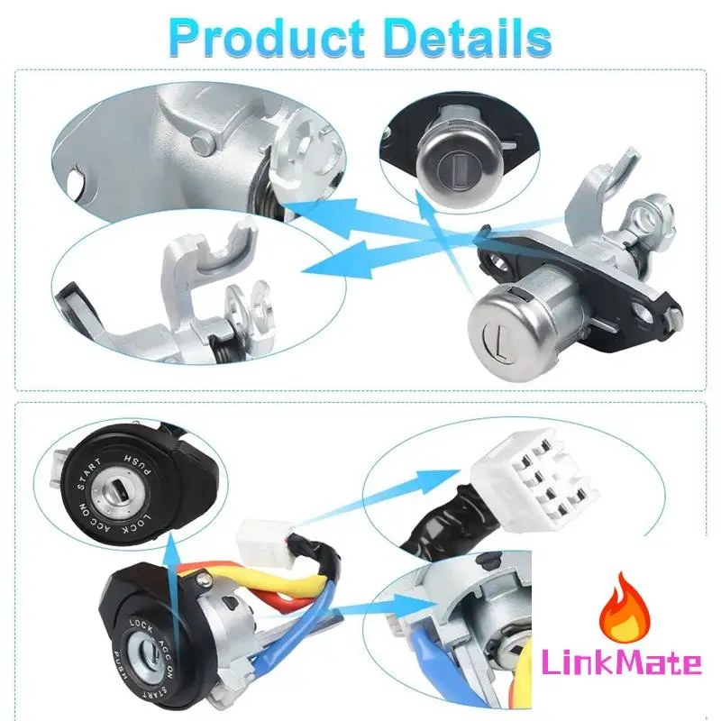 Car Front Left Door Lock Ignition Switch Replacement For Hyundai Sonata 2009- 2014 812503SA00 81970-3SA00
Car Front Left Door Lock Ignition Switch Replacement For Hyundai Sonata 2009- 2014 812503SA00 81970-3SA00