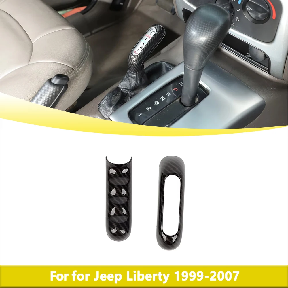 4WD Handle Handbrake Decoration Cover Trim for Jeep Liberty 1999-2007 2Pcs ABS Center Console Stickers Car Interior Accessories
4WD Handle Handbrake Decoration Cover Trim for Jeep Liberty 1999-2007 2Pcs ABS Center Console Stickers Car Interior Accessories