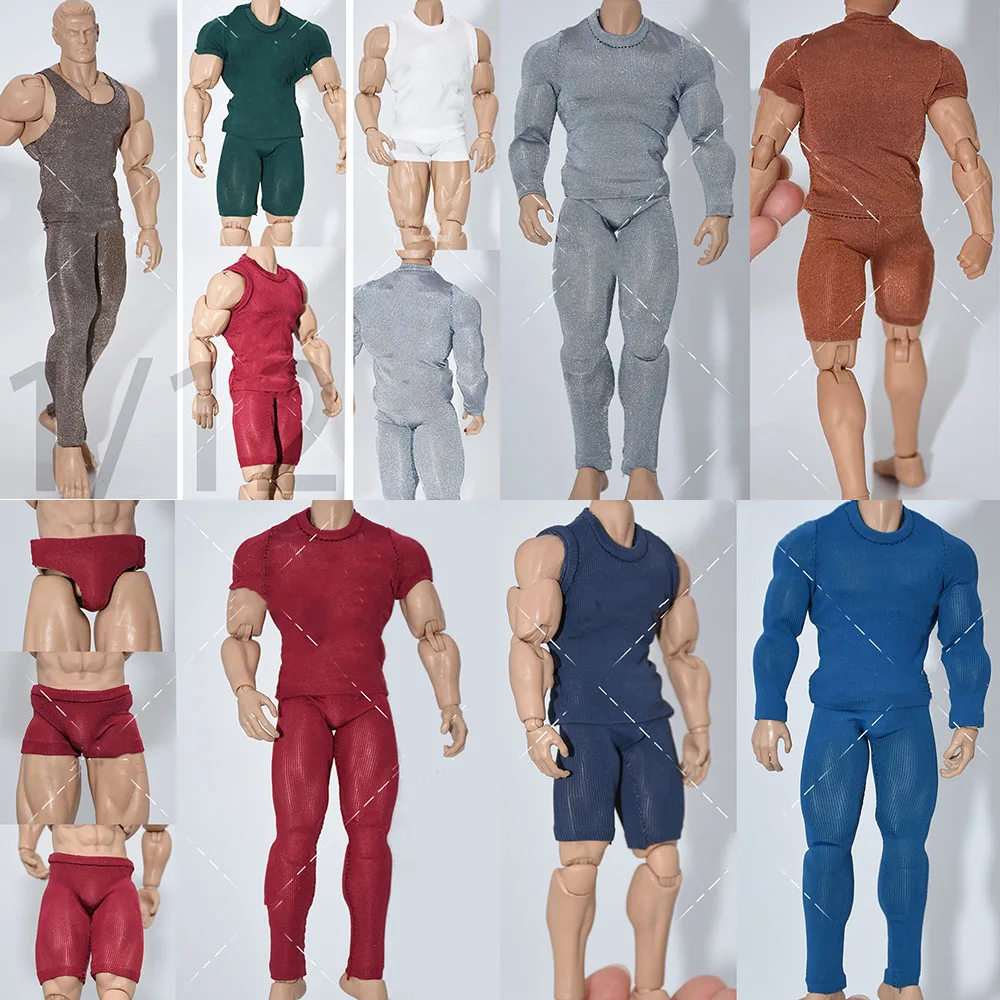 1/12 Male Soldier Underpants Vest Solid Color Slim Elasticity Pants Boxer Briefs Underwear Sports Bottom Tops For 6'' Model Toys
1/12 Male Soldier Underpants Vest Solid Color Slim Elasticity Pants Boxer Briefs Underwear Sports Bottom Tops For 6'' Model Toys