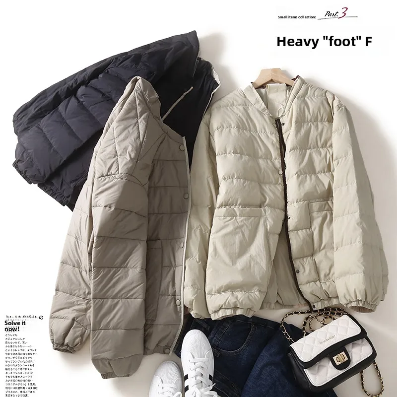 Легкое модное женское пуховое хлопковое бейсбольное пальто Jaet, брендовая бирка, осенне-зимнее длинное свечение для поездок на работу
Легкое модное женское пуховое хлопковое бейсбольное пальто Jaet, брендовая бирка, осенне-зимнее длинное свечение для поездок на работу