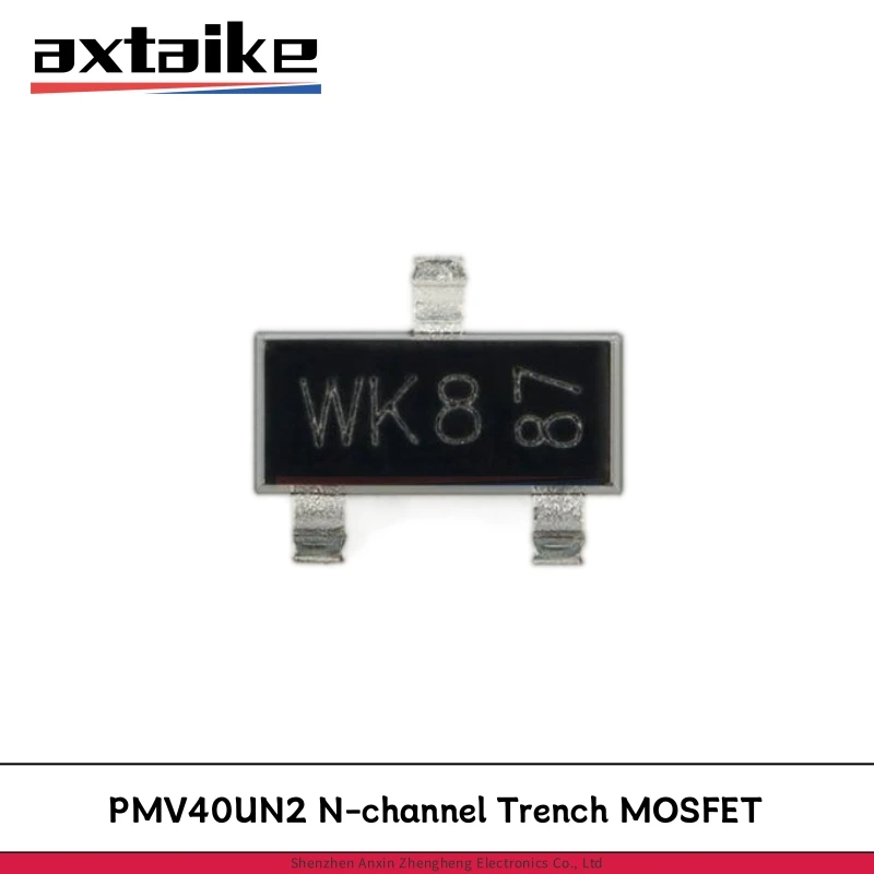 10PCS PMV40UN2 WK8 / TK8 SOT-23 N-channel Trench MOSFET PMV40UN2R 4.4A 30V SMD Transistor
10PCS PMV40UN2 WK8 / TK8 SOT-23 N-channel Trench MOSFET PMV40UN2R 4.4A 30V SMD Transistor