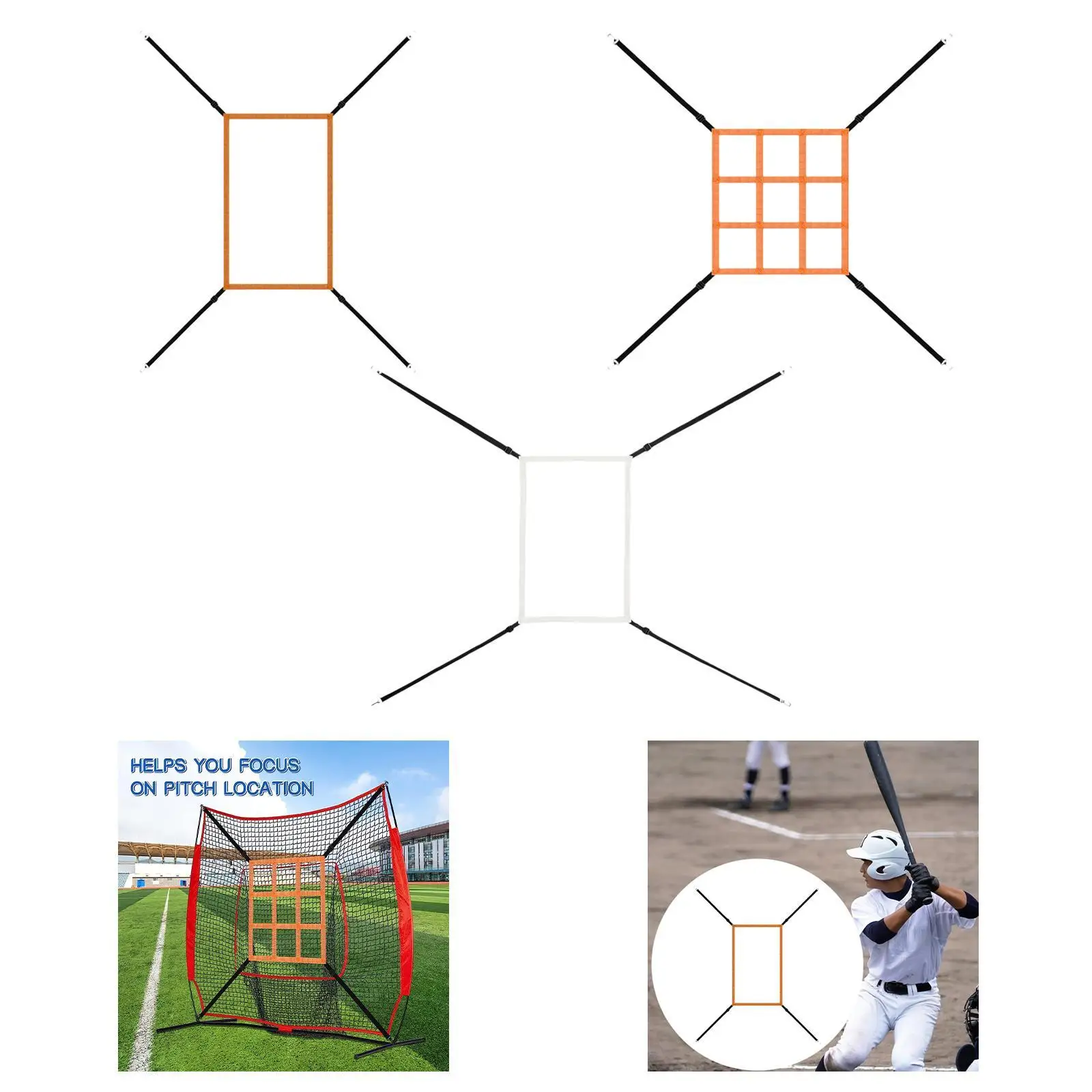 Portable Strike Zone Baseball Practice Net Adjustable Nylon Batting Catching Trainer for Outdoor Backyard Softball Equipment
Portable Strike Zone Baseball Practice Net Adjustable Nylon Batting Catching Trainer for Outdoor Backyard Softball Equipment