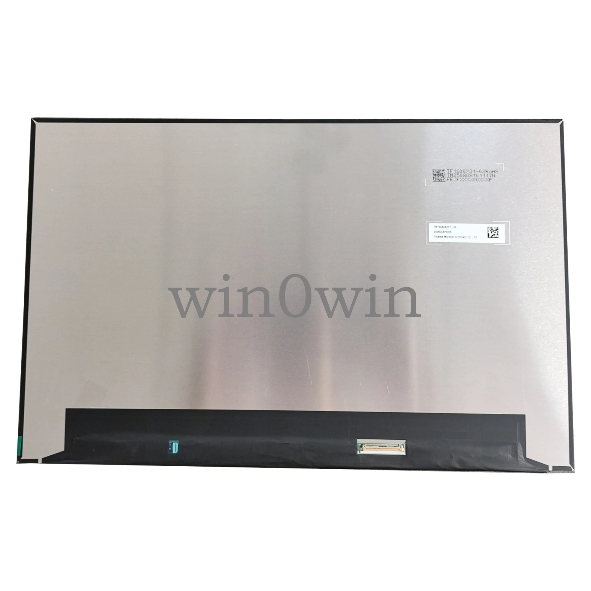 TM160ADXP01-00 NE160QDM-NYL MNG007DA5-4 Display Panel 2560x1600 EDP 40 Pin 16.0'' 180Hz Laptop LCD Screen
TM160ADXP01-00 NE160QDM-NYL MNG007DA5-4 Display Panel 2560x1600 EDP 40 Pin 16.0'' 180Hz Laptop LCD Screen