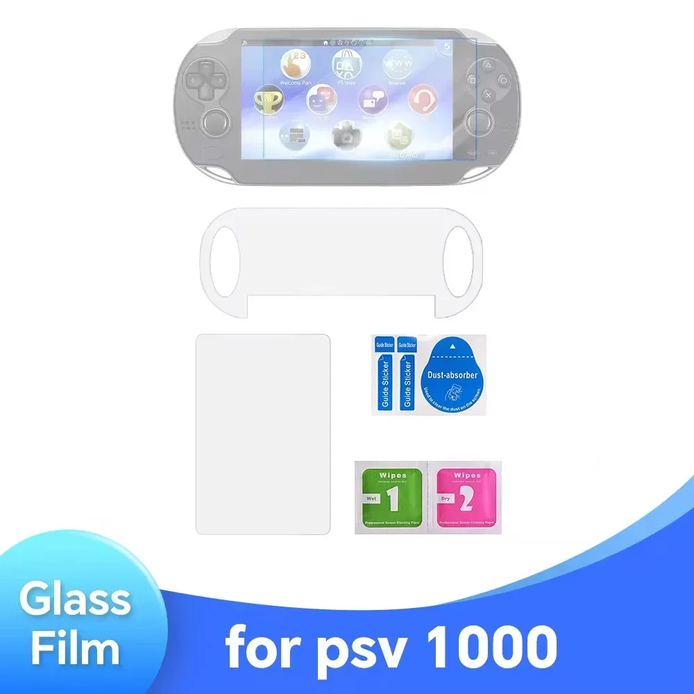For Sony PlayStation Psvita PS Vita PSV 2000 Slim Tempered Glass Front+Back Clear Screen Protector Cover Protective Film Guard
For Sony PlayStation Psvita PS Vita PSV 2000 Slim Tempered Glass Front+Back Clear Screen Protector Cover Protective Film Guard