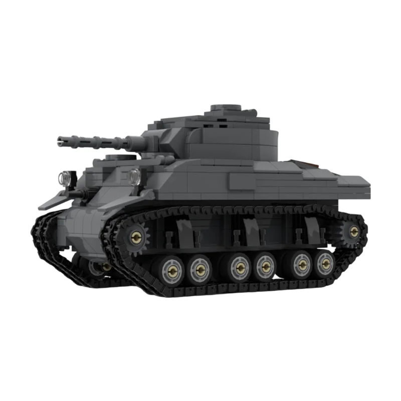 Historical M4 Sherman Tank MOC Building Blocks Classic Military Armored Vehicle DIY Desktop Display Toy 590PCS
Historical M4 Sherman Tank MOC Building Blocks Classic Military Armored Vehicle DIY Desktop Display Toy 590PCS