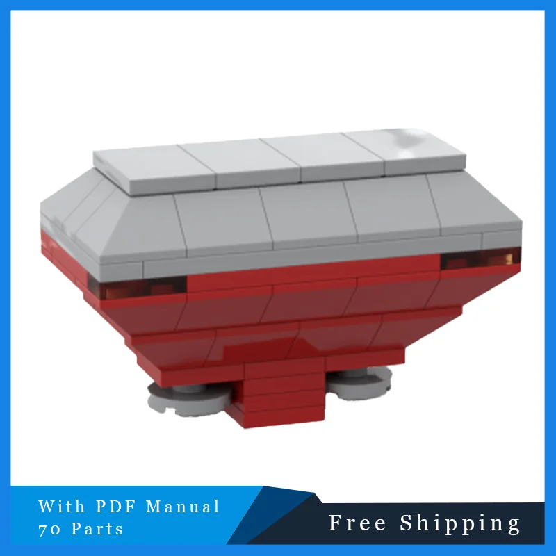 70 PCS City Agricultural Mechanical Building Bricks Model Creative Red Fertilizer Applicator Blocks Toy Boys DIY Assembly Gifts
70 PCS City Agricultural Mechanical Building Bricks Model Creative Red Fertilizer Applicator Blocks Toy Boys DIY Assembly Gifts