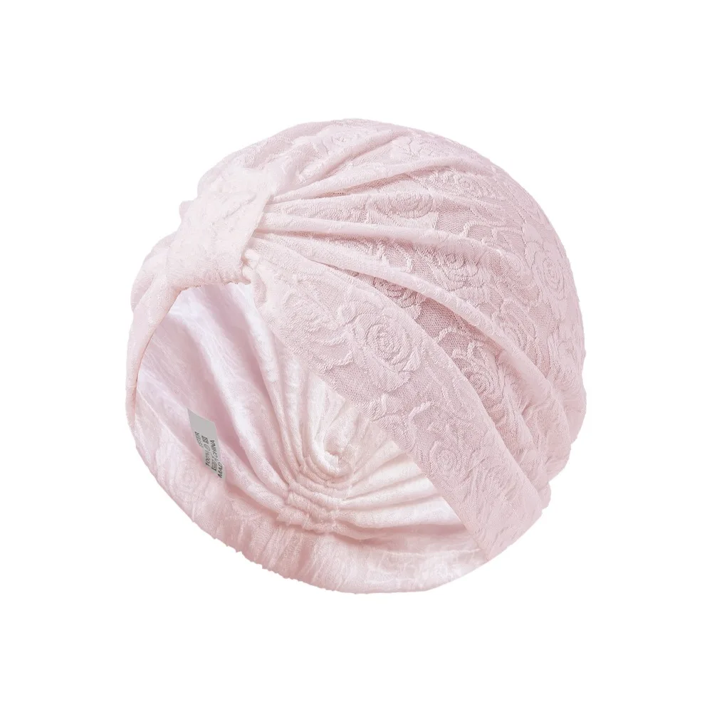Fashion Jacquard Lace Jacquard Turban Hat Elastic Front Twist Headscarf Cap Comfortable Breathable Beanie Cap Women's Fashion
Fashion Jacquard Lace Jacquard Turban Hat Elastic Front Twist Headscarf Cap Comfortable Breathable Beanie Cap Women's Fashion