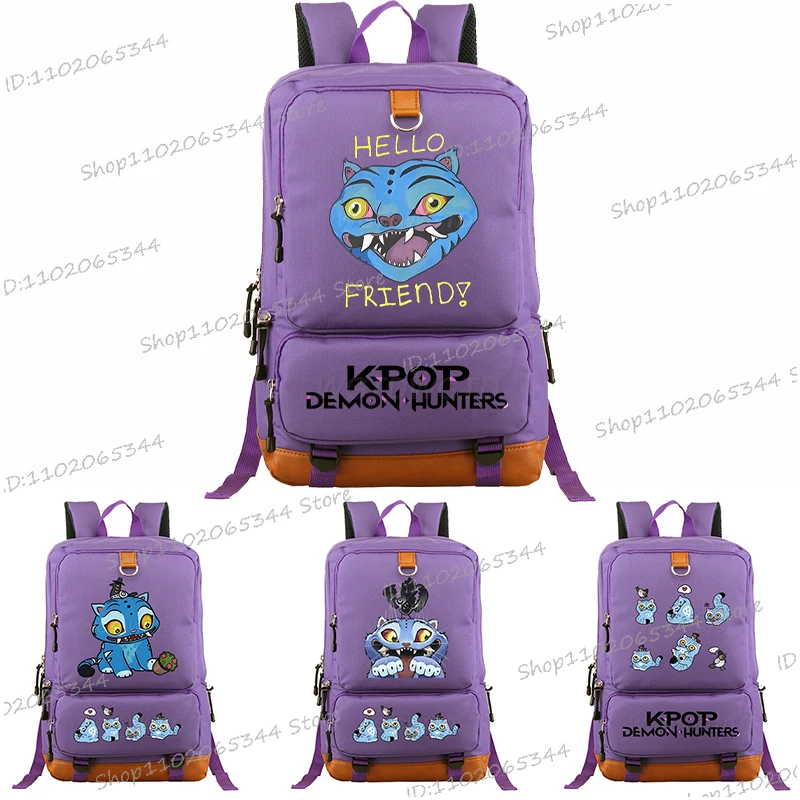 Back To School Gift KPop Demon Hunters Print Backpack Funny Cartoon Tiger Korean Ulzzang Schoolbag Men Women Fashion Bagpack
Back To School Gift KPop Demon Hunters Print Backpack Funny Cartoon Tiger Korean Ulzzang Schoolbag Men Women Fashion Bagpack