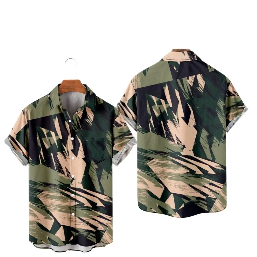 Summer Men's Blouse Striped Printed Short Sleeve Shirt Beach Shorts Holiday Party Wear Casual Vintage Clothing Streetwear
Summer Men's Blouse Striped Printed Short Sleeve Shirt Beach Shorts Holiday Party Wear Casual Vintage Clothing Streetwear