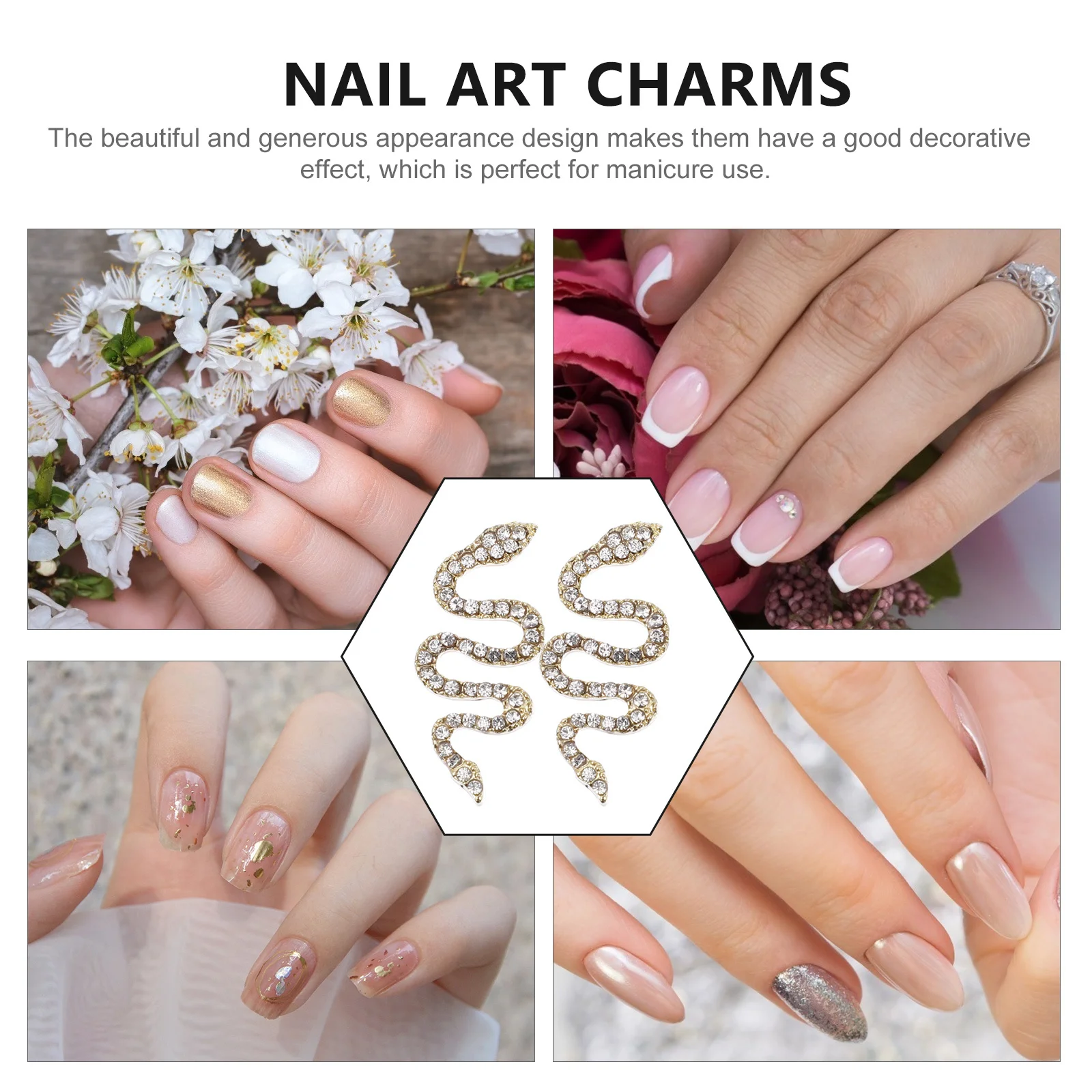 6Pcs Nail Decoration Rhinestone Ornament Fashionable Smooth Surface DIY Nail Art Supplies Manicure Charm Manicure Charm
6Pcs Nail Decoration Rhinestone Ornament Fashionable Smooth Surface DIY Nail Art Supplies Manicure Charm Manicure Charm