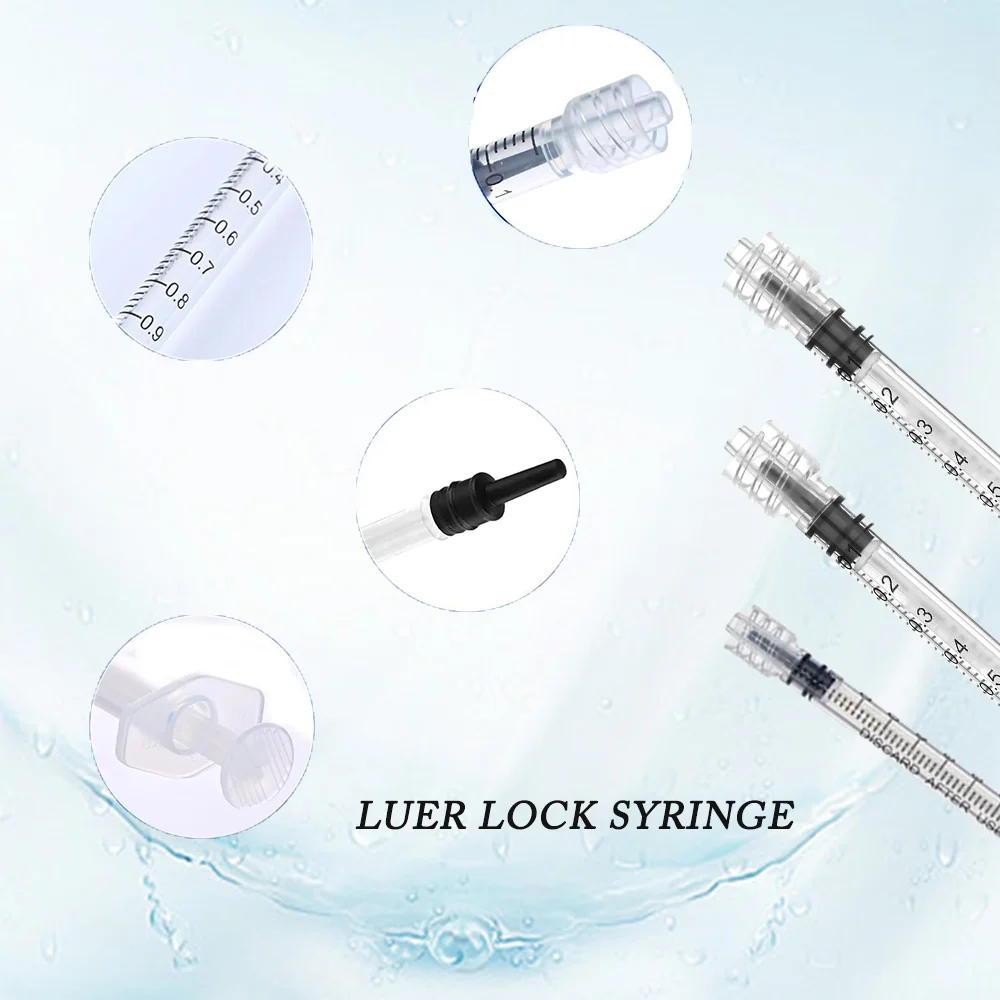 1ML 3ML5ML 10ML30ML 60ML Plastic Luer Lock Syringe Measurement perfume Rinsing Disposable Sampler Syringe Measurement
1ML 3ML5ML 10ML30ML 60ML Plastic Luer Lock Syringe Measurement perfume Rinsing Disposable Sampler Syringe Measurement