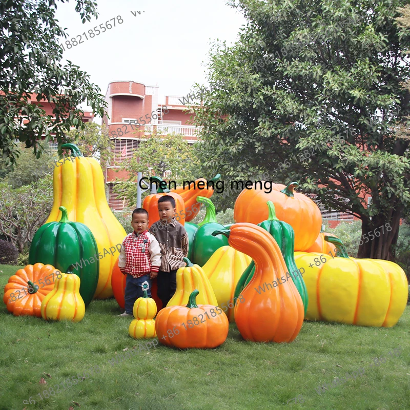 Simulation pumpkin ornament outdoor garden landscape plant sculpture pastoral agritainment
Simulation pumpkin ornament outdoor garden landscape plant sculpture pastoral agritainment