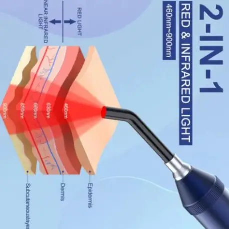 3 In 1 Red Light Therapy Handheld LED Infrared Light Device For Pain Relief on Body Muscle Stiffness And Improve Face Skin Care
3 In 1 Red Light Therapy Handheld LED Infrared Light Device For Pain Relief on Body Muscle Stiffness And Improve Face Skin Care