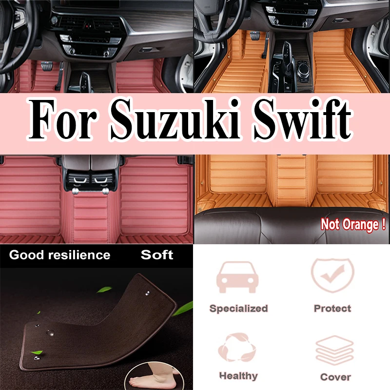 Luxury Leather Car Floor Mats For Suzuki Swift AZG412 413D 414 2011 2012-2017 5door Waterproof Pad Car Floor Carpet Mat Rug Car
Luxury Leather Car Floor Mats For Suzuki Swift AZG412 413D 414 2011 2012-2017 5door Waterproof Pad Car Floor Carpet Mat Rug Car