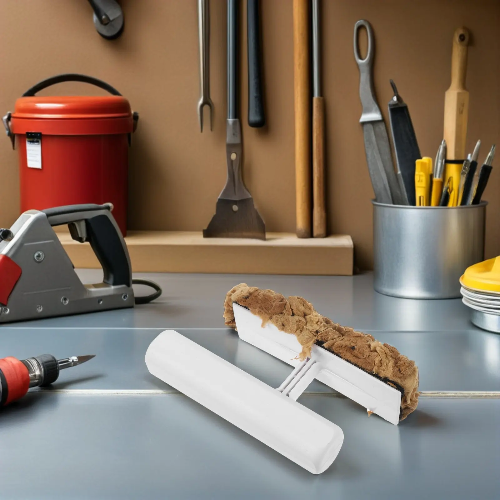 Инструмент для рисования на гипсокартоне: мягкая многоразовая губка-аппликатор для текстурной покраски потолков и стен
Инструмент для рисования на гипсокартоне: мягкая многоразовая губка-аппликатор для текстурной покраски потолков и стен