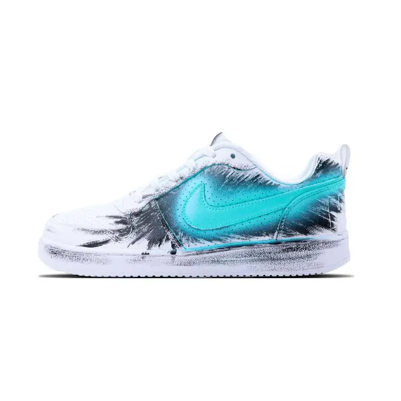 【Customize】Nike Court Borough Skateboarding Shoes Men Low-top Blue And Black Sneakers shoes 838937-111
【Customize】Nike Court Borough Skateboarding Shoes Men Low-top Blue And Black Sneakers shoes 838937-111