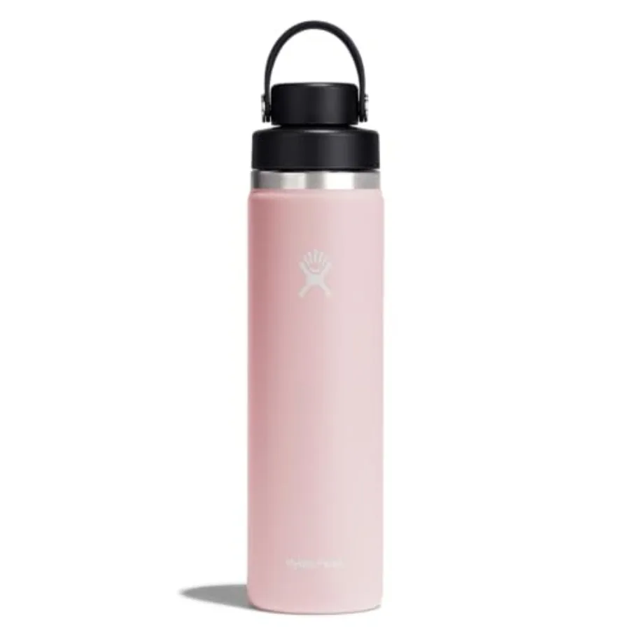 Water Bottle - Insulated Stainless Steel - Wide Mouth Flex Chug Lid, Non Spill, Leakproof in 24 Oz Trillium Pink
Water Bottle - Insulated Stainless Steel - Wide Mouth Flex Chug Lid, Non Spill, Leakproof in 24 Oz Trillium Pink
