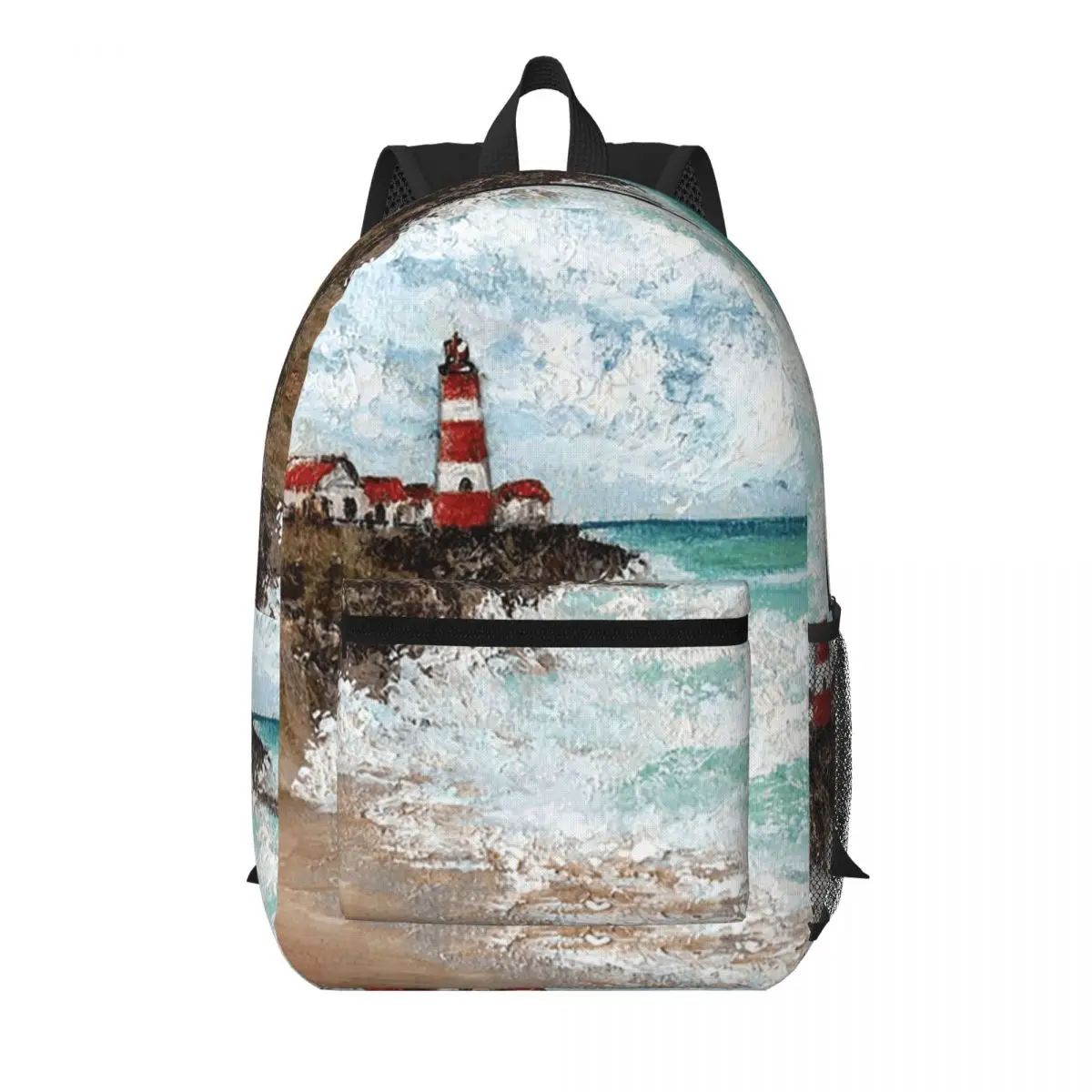 Lighthouse Garden Design Student Backpack School Bag Hiking Travel Daypack for Boys Girls Bookbag Shoulder Bags
Lighthouse Garden Design Student Backpack School Bag Hiking Travel Daypack for Boys Girls Bookbag Shoulder Bags