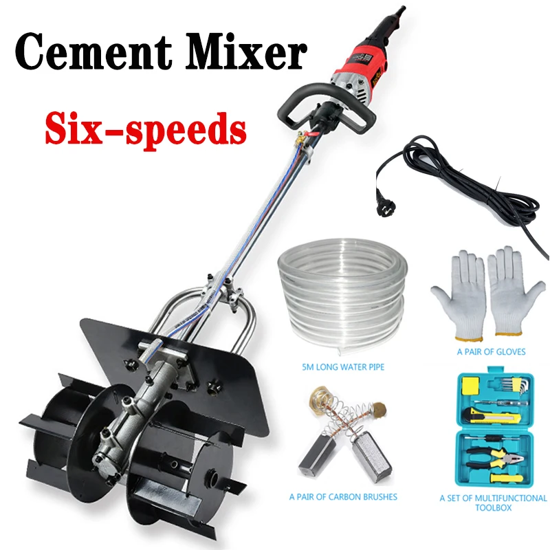 1850W Electric Cement Concrete Mixer Handheld Small Industrial Ash Mixer Mortar Ash Mixer 220V
1850W Electric Cement Concrete Mixer Handheld Small Industrial Ash Mixer Mortar Ash Mixer 220V