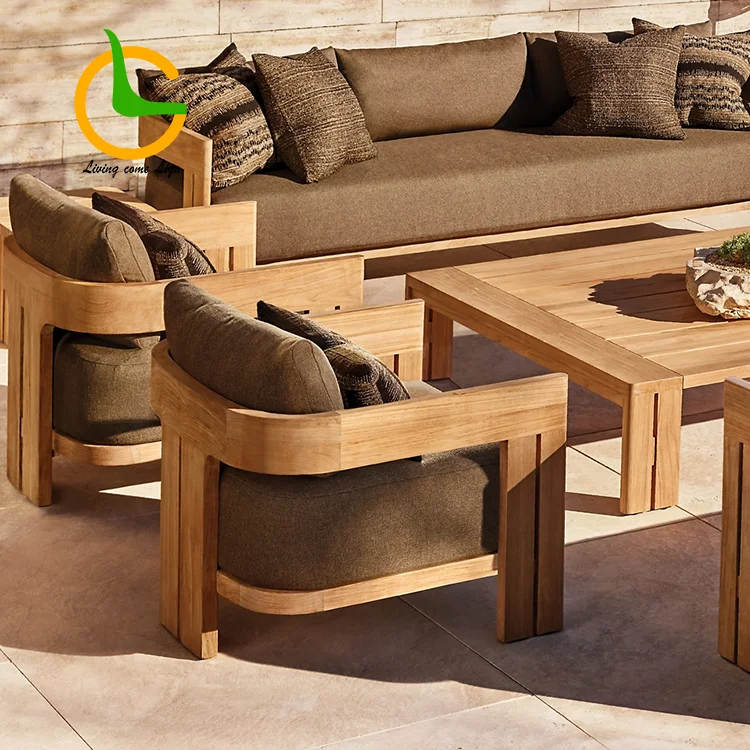 Outdoor Furniture Set Outdoor Leisure Luxury Teak Garden Sofa Villa Patio Furniture Set Contemporary Sectional Solid Wood Set
Outdoor Furniture Set Outdoor Leisure Luxury Teak Garden Sofa Villa Patio Furniture Set Contemporary Sectional Solid Wood Set