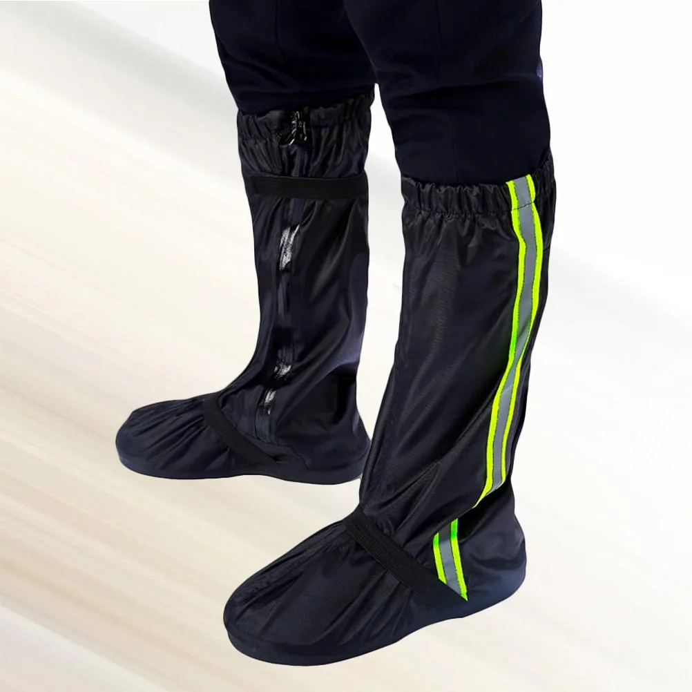 Waterproof Shoes Cover Oxford Cloth Tall Barrel Reflective Adjustable Women Boot Case Fits Flat Shoes Boots Dry Rain Snow
Waterproof Shoes Cover Oxford Cloth Tall Barrel Reflective Adjustable Women Boot Case Fits Flat Shoes Boots Dry Rain Snow