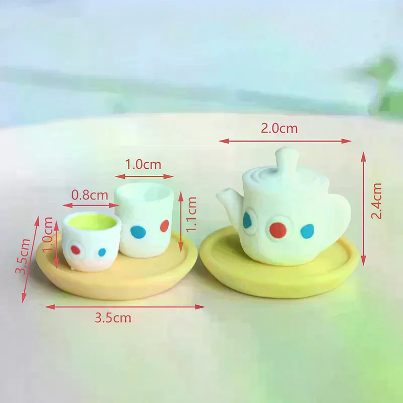 4 pcs/set Miniature simulation food play teapot teacup set mini soldier hand-made decoration play house scene props accessories
4 pcs/set Miniature simulation food play teapot teacup set mini soldier hand-made decoration play house scene props accessories