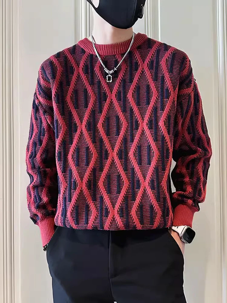 Men's Knitted Sweater Inner Wear Loose round Neck Casual Bottoming Shirt Winter New Style Comfortable Fashionable Base Layer Top
Men's Knitted Sweater Inner Wear Loose round Neck Casual Bottoming Shirt Winter New Style Comfortable Fashionable Base Layer Top