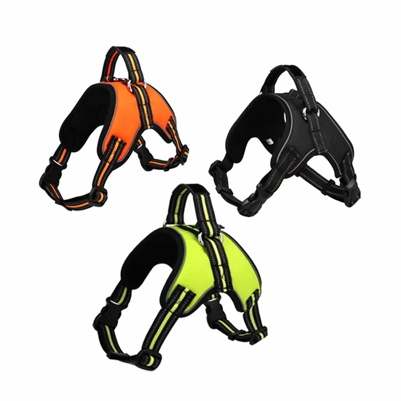 Pet Dog Harness Reflective Breathable Dogs Harness Vest Leash NO Pull Handle Adjust Dog Cats Harness For Small Medium Large Dogs
Pet Dog Harness Reflective Breathable Dogs Harness Vest Leash NO Pull Handle Adjust Dog Cats Harness For Small Medium Large Dogs