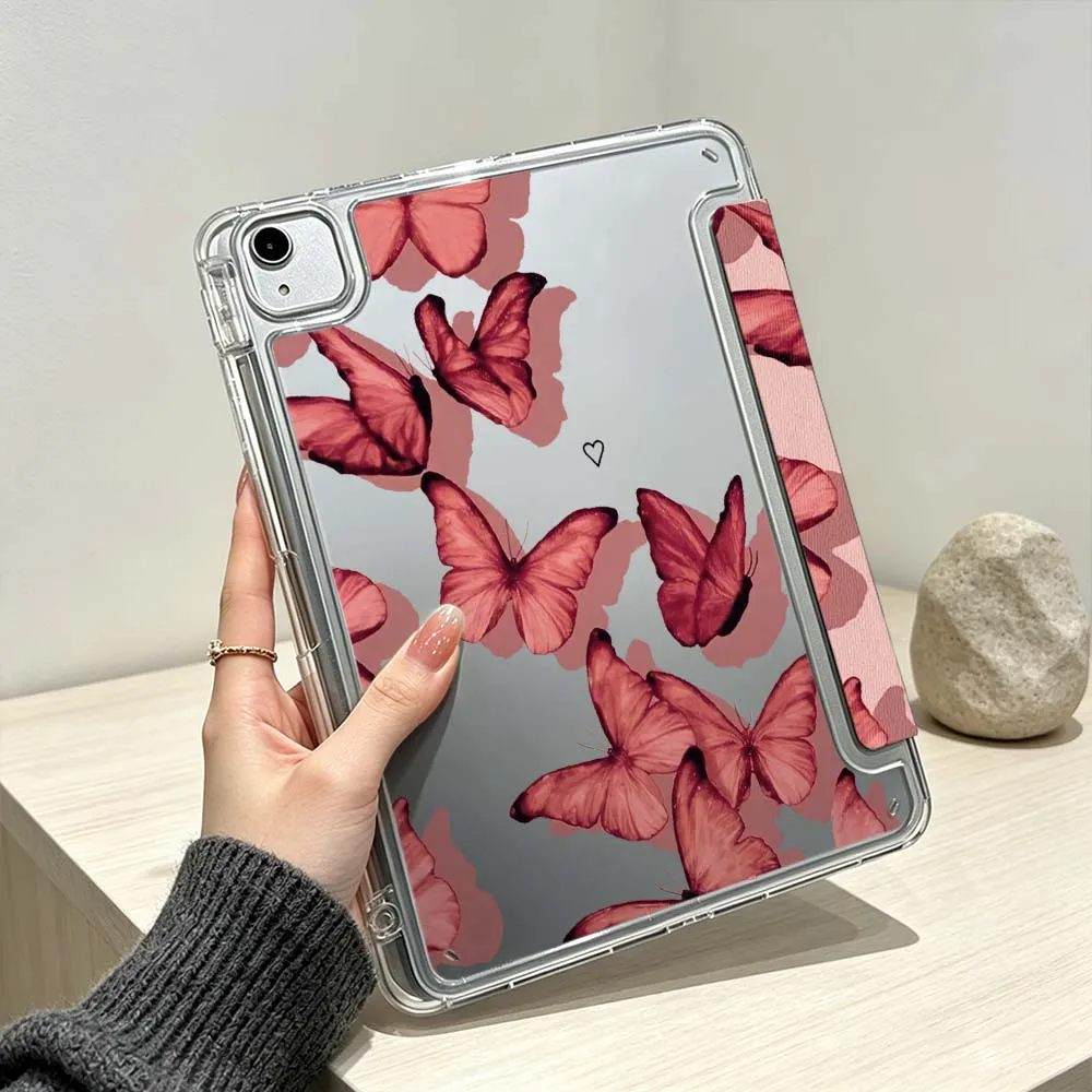 Butterfly Heart Pattern For iPad Pro Air mini 6 5 4 3 2 1 11th 10th 6th 5th M5 M4 M3 M2 9gen Foldable 3Y Tablet Case Soft
Butterfly Heart Pattern For iPad Pro Air mini 6 5 4 3 2 1 11th 10th 6th 5th M5 M4 M3 M2 9gen Foldable 3Y Tablet Case Soft