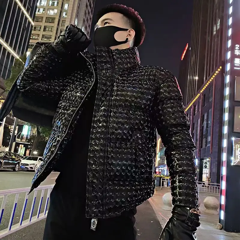 Winter Shiny Down Coats Mens Casual padded jacket High Quality Outdoor Windproof Parka Thicken Warm Puffer Tops
Winter Shiny Down Coats Mens Casual padded jacket High Quality Outdoor Windproof Parka Thicken Warm Puffer Tops