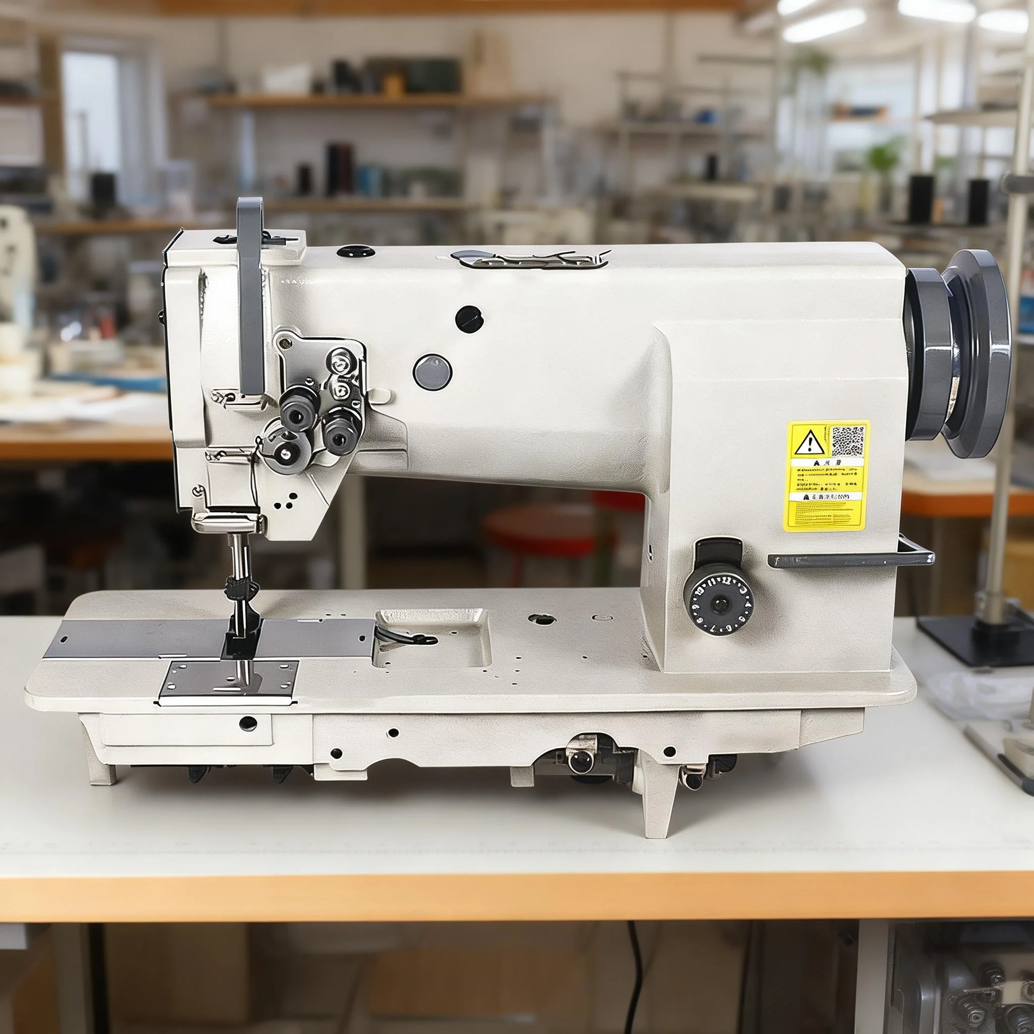 Single Needle Lockstitch Flat Bed Industrial Sewing Machine for Leather Handbags Backpacks
Single Needle Lockstitch Flat Bed Industrial Sewing Machine for Leather Handbags Backpacks