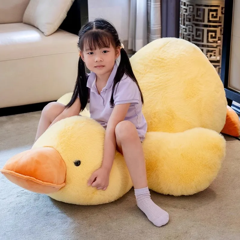 Huge Cute Yellow Duck Plush Doll Oversized Duck Toy Tatami Sofa Pad Girl's Birthday Gift Decoration 59inch 150cm DY10294
Huge Cute Yellow Duck Plush Doll Oversized Duck Toy Tatami Sofa Pad Girl's Birthday Gift Decoration 59inch 150cm DY10294