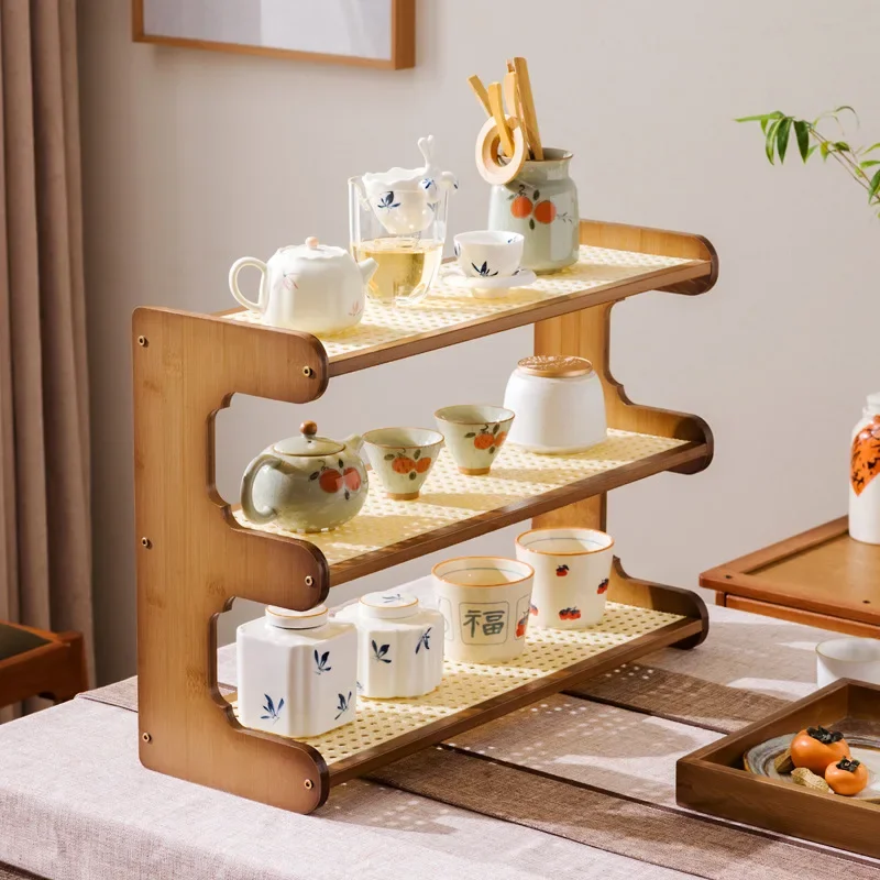 Desktop Bogu rack, teapot rack, small Duobao Pavilion tea room ornament, desktop storage rack, teacup tea set rack. premium
Desktop Bogu rack, teapot rack, small Duobao Pavilion tea room ornament, desktop storage rack, teacup tea set rack. premium