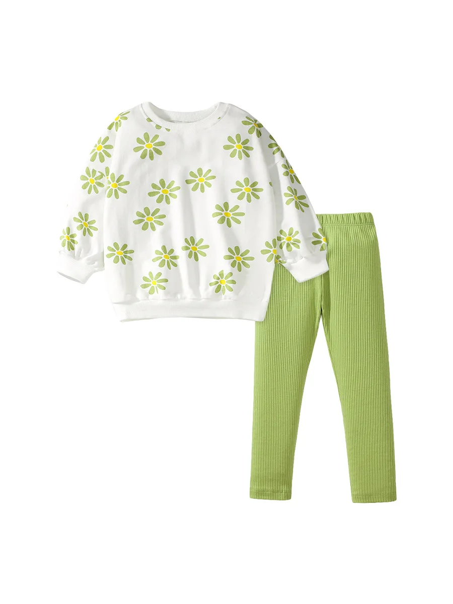 European And American Style Girls Hoodie Set For 2-7Years Kids Long Sleeves Print Cotton Sweater+Long Pants Two-piece Set
European And American Style Girls Hoodie Set For 2-7Years Kids Long Sleeves Print Cotton Sweater+Long Pants Two-piece Set